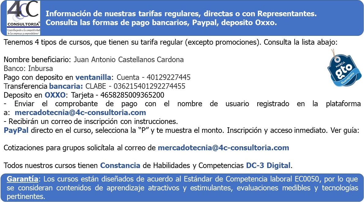formas de pago